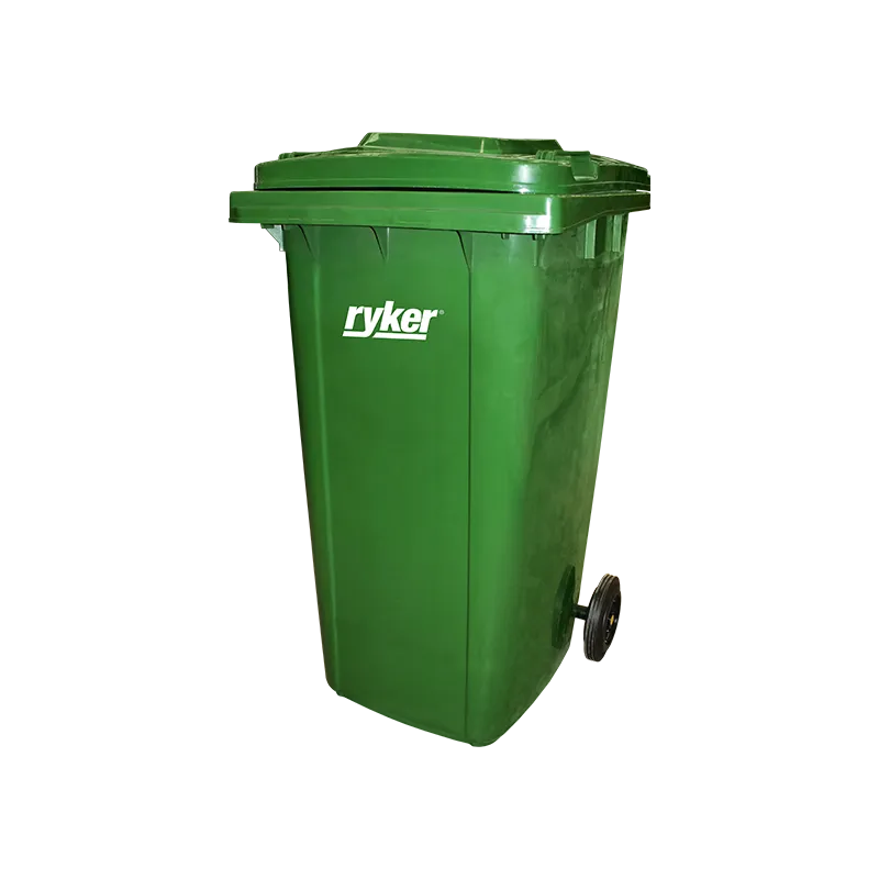TRASH BIN RYKER XDL-240G2-19 240L NO PDL GRN